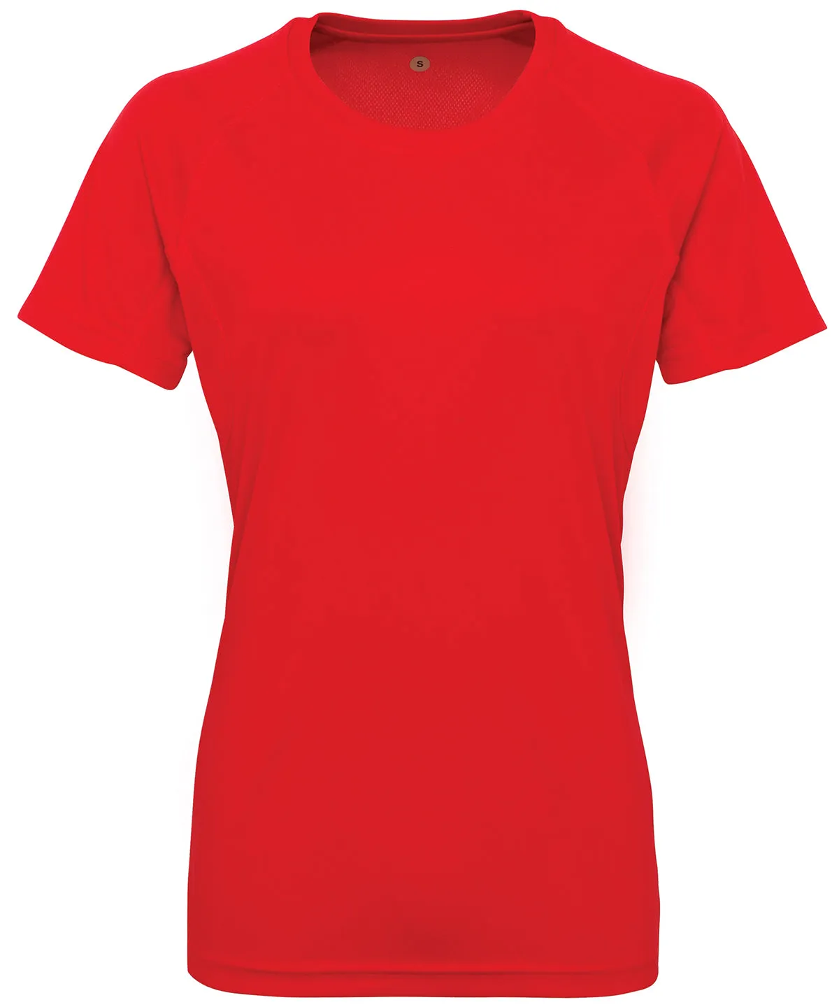 Womens TriDri® panelled tech tee | Fire Red