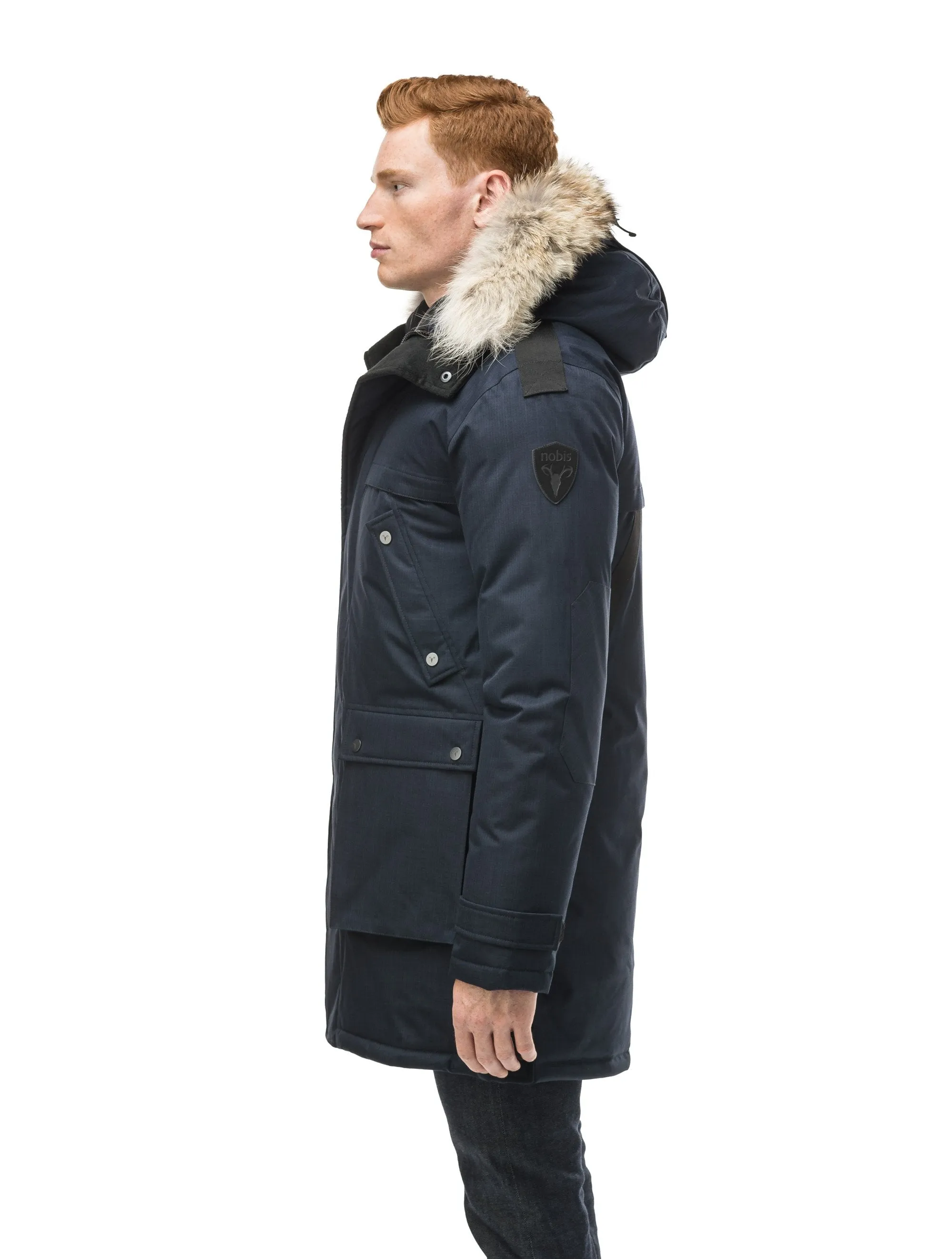 Yatesy Men's Long Parka