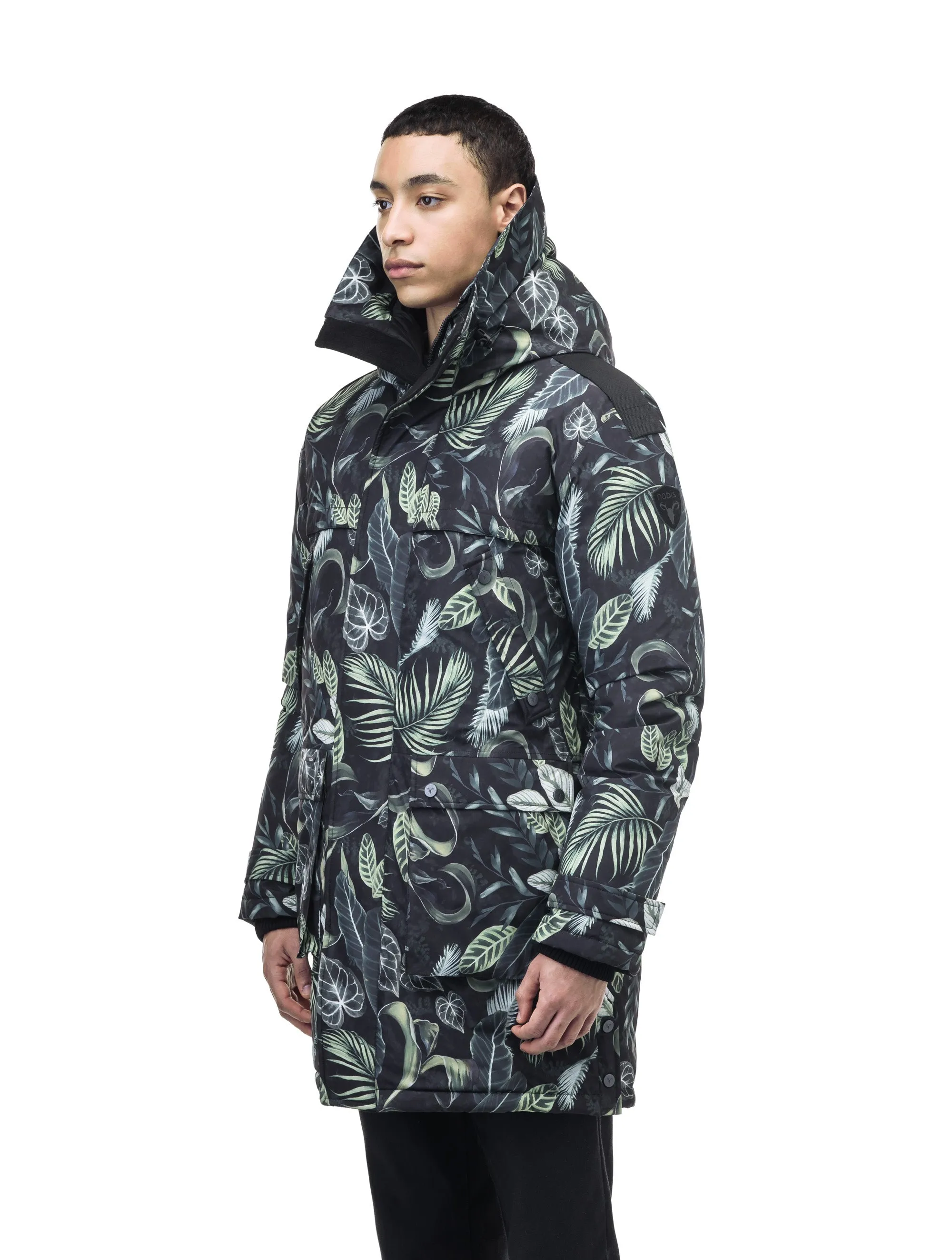 Yatesy Men's Long Parka