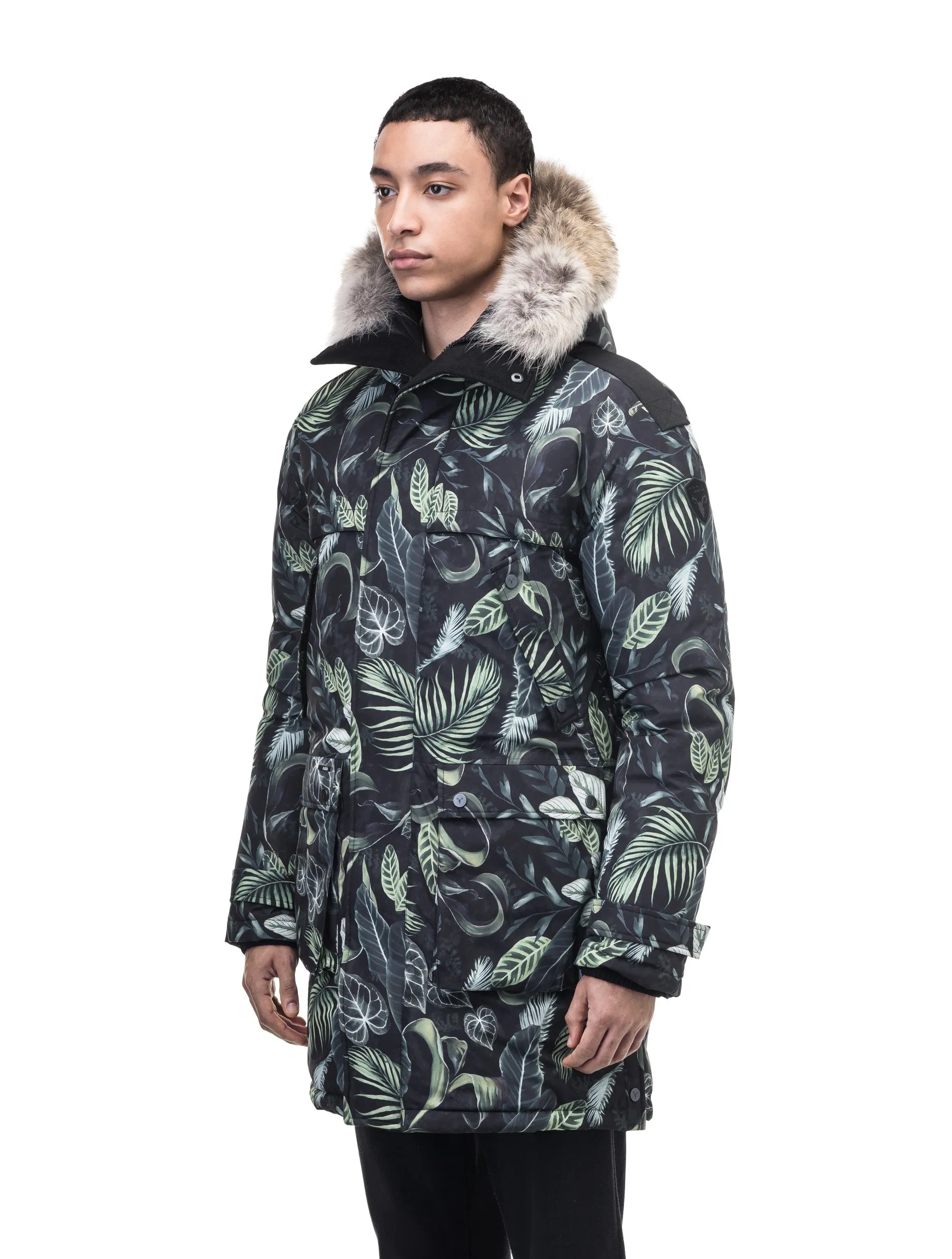 Yatesy Men's Long Parka